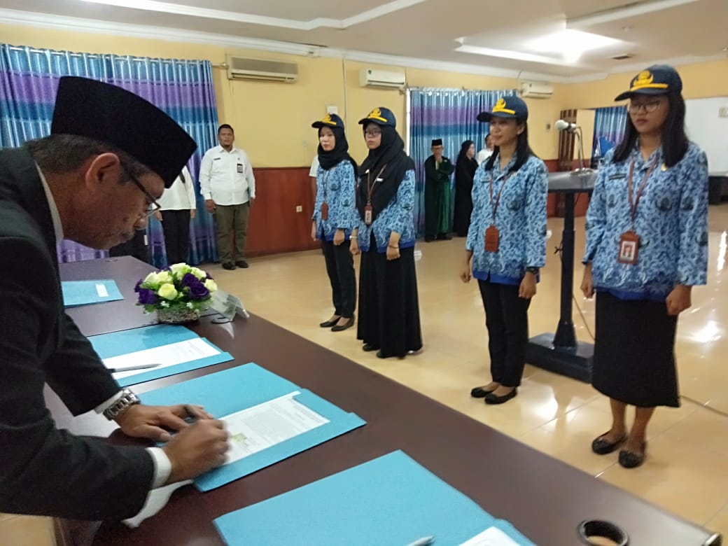 10 CPNS Dilantik Menjadi PNS BKKBN Provinsi Sumut